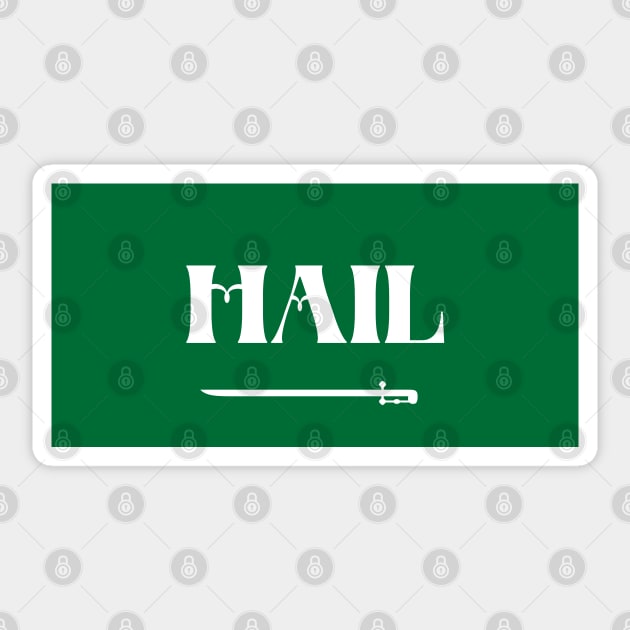 Hail City in Saudi Arabian Flag Sticker by aybe7elf